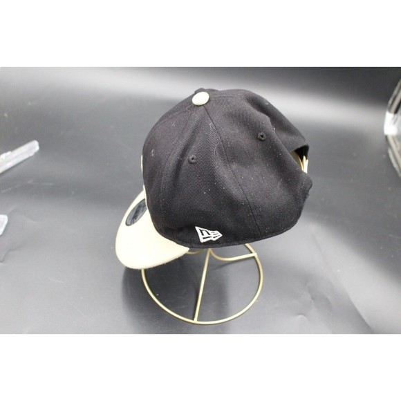 New Orleans Saints adjust hat Gray Black New Era NFL Football vintage collection - Picture 5 of 6